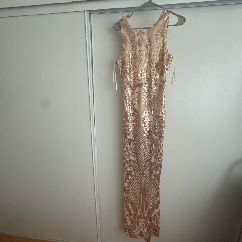 Elegant Sequin Gown